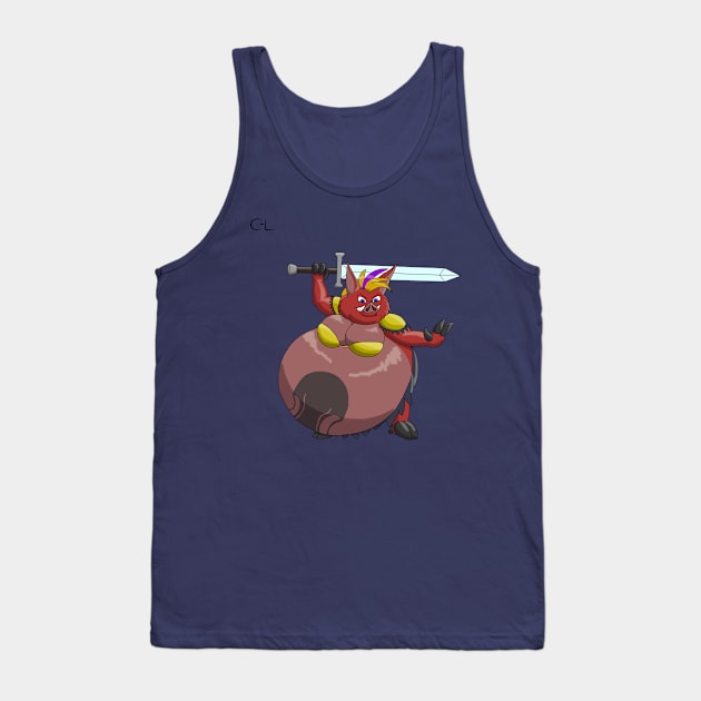 Hel the gladiator orc Tank Top by Cyborg-Lucario